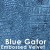 Blue Gator - Embossed Velvet